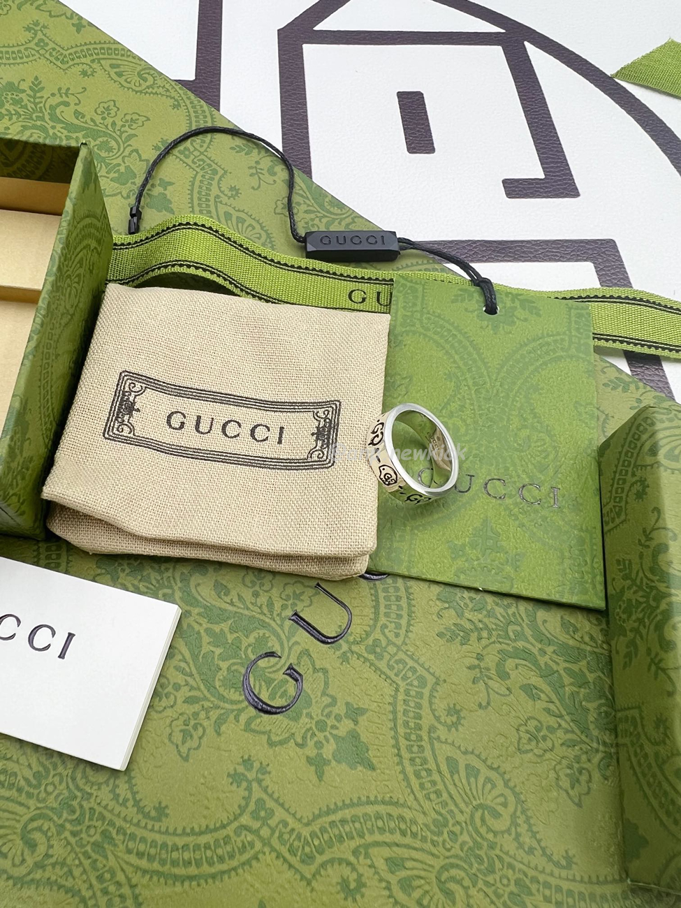 Gucci Ghost Ring In Silver (3) - www.newkick.vip